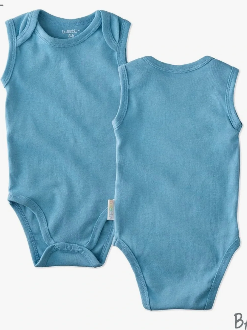 Butterblu Sam-Multipack Sleeveless Bodysuits 100% Organic Cotton set of 10